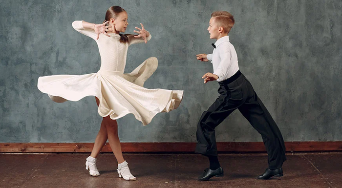 Детская одежда для спортивных бальных танцев